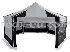 PROFI EXTREME 6m x 6m HEXAGON Pop-up party tent